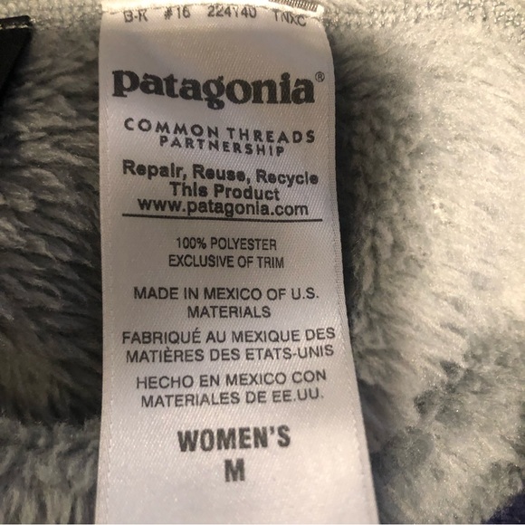 Patagonia Women's Re-Tool Snap-T Pullover, Medium - Picture 7 of 11